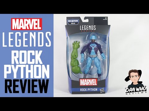 Marvel Legends Rock Python Avengers Endgame Hulk BAF Wave Action Figure Review