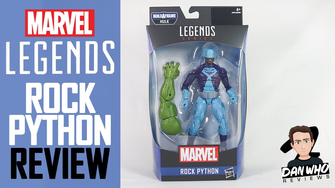 Marvel Legends Rock Python /& Union Jack action figure Endgame Hulk BAF Avengers