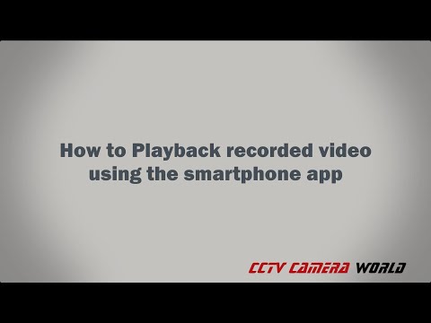 click to play the video