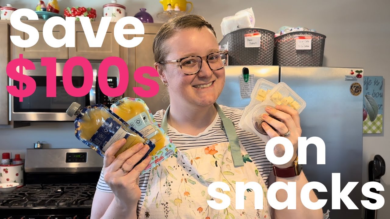 How to Save 💰 on Snacks! Save $100s Making and Prepping Snacks at Home ...