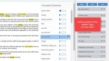 Patent Pulse:  Claim Concepts to Tags