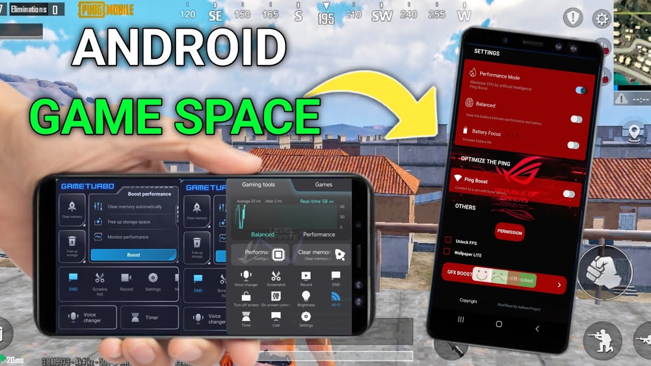Unlock 120fps Android + Game Space No-Root 100% Working | Max FPS