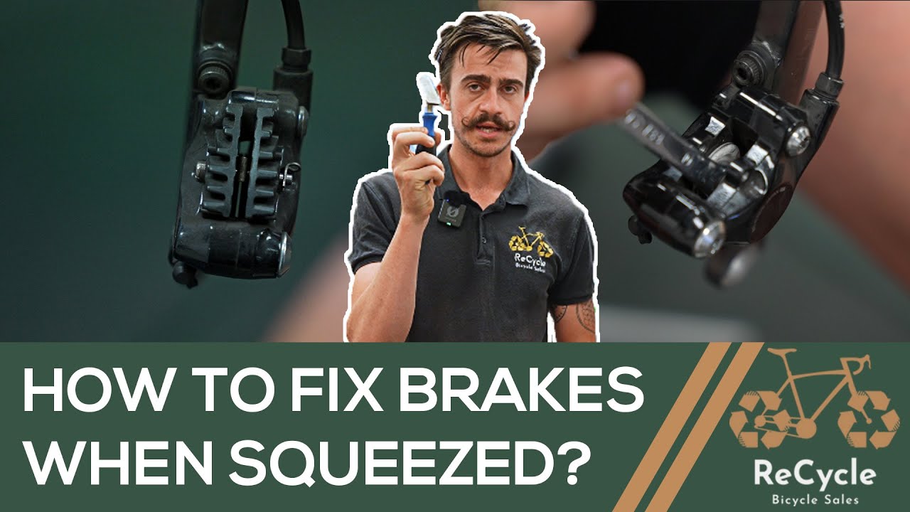 How to Fix Your Bike Brakes After They've Been Squeezed! | Quick