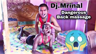 Back massage by Djmrinal /Asmr / djmrinal /part-2