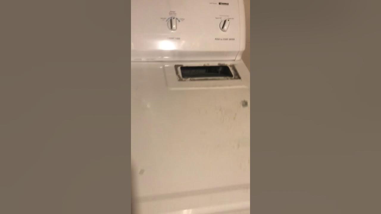 Kenmore dryer won’t start fixed! YouTube