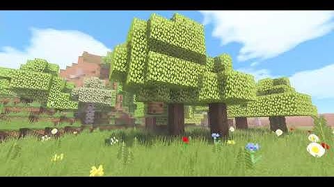 Minecraft PE Shader for 1.16+