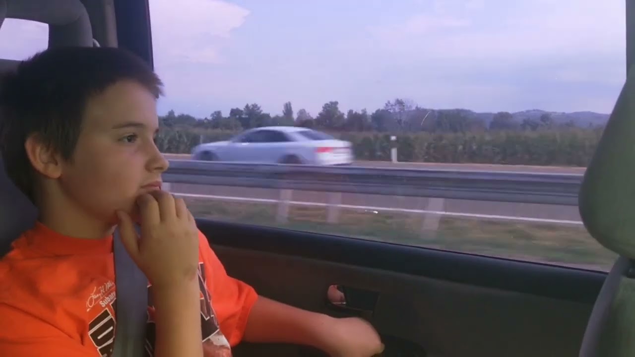 Авто путь по Сербии к городу Ягодина или Jagodina