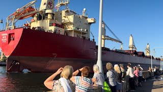 An Unexpected Double Play, 40 minute Bridge Lift and a Hopefully Temporary Goodbye to Tug Missouri