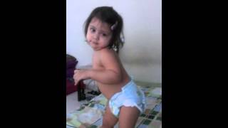 Advika Dancing In Huggies Add 18 Months