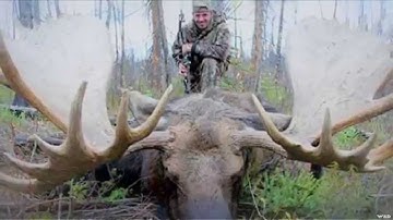 Hunting A World Record Moose in Alaska