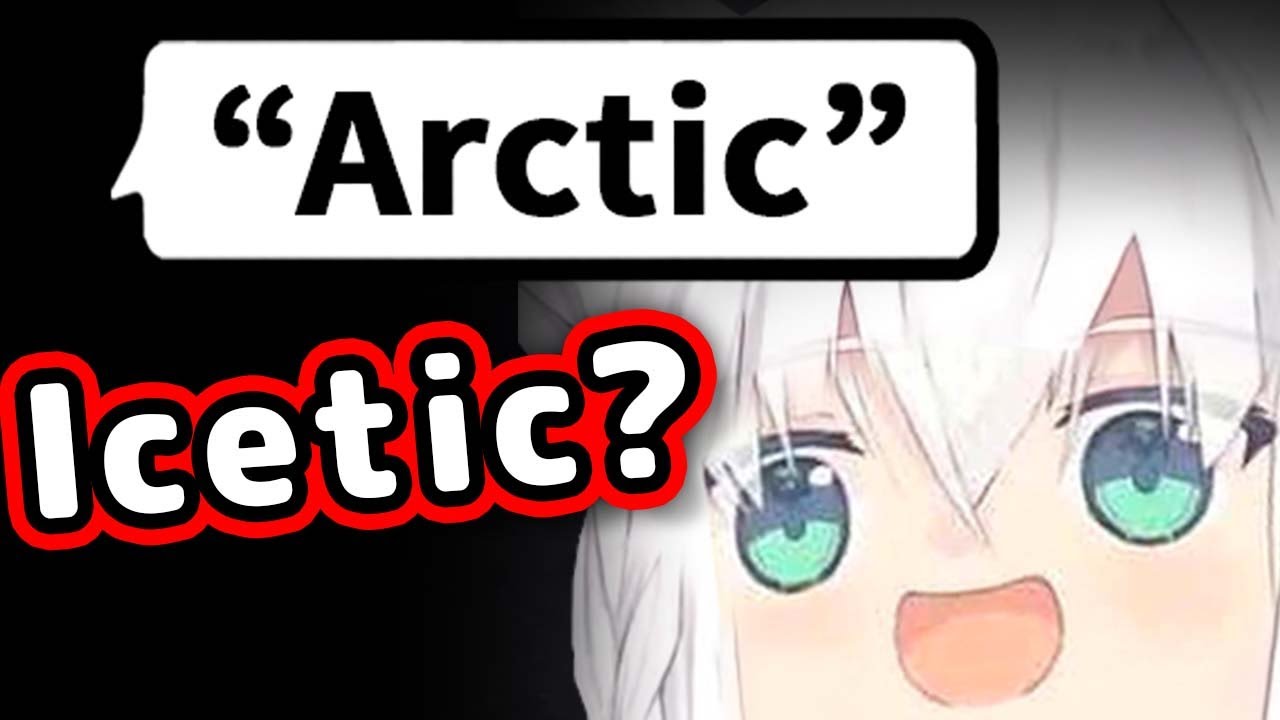 Fubuki Pronounces "Arctic" Wrong But Ends Up Sounding Cute【Hololive】