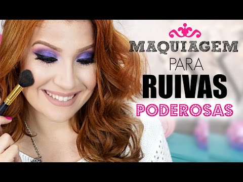 MAQUIAGEM PARA RUIVAS