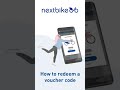 How to redeem a voucher code