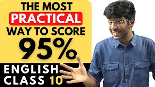 The Most PRACTICAL Way To Score 95% In Class 10 English Board Exam 2021
