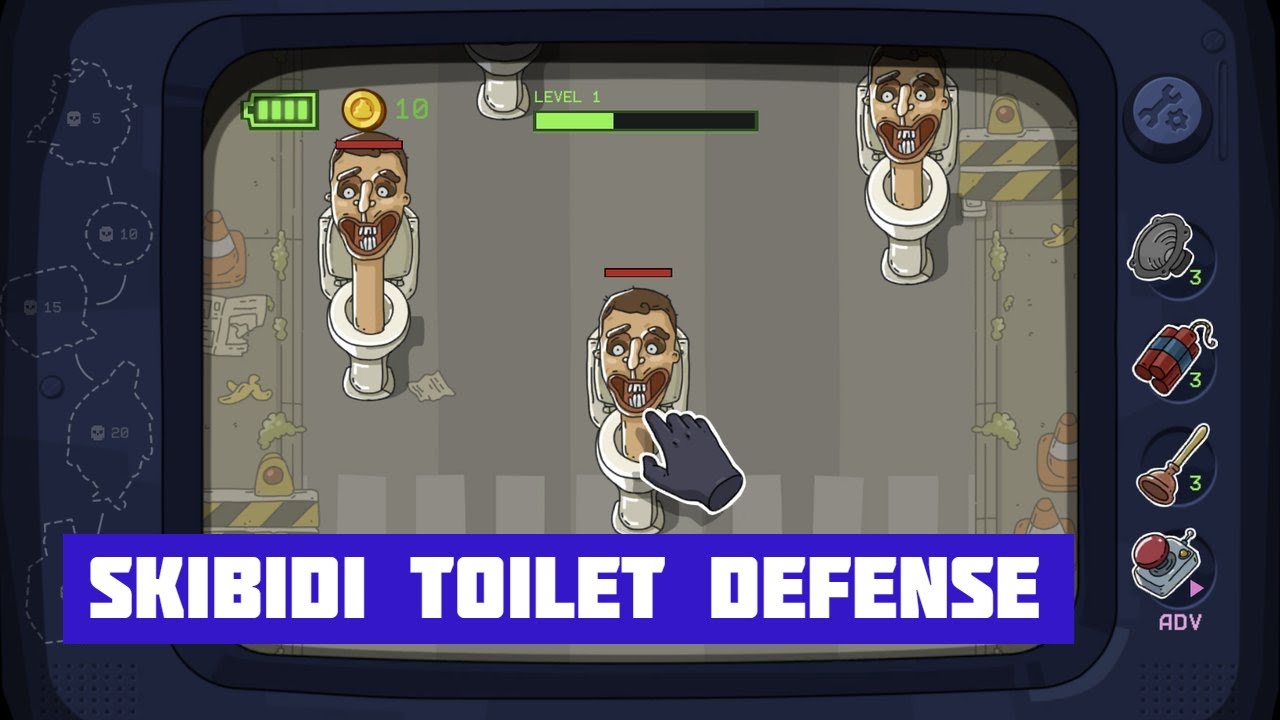 Skibidi Toilet: Attack & Defense 🕹️ Play on CrazyGames