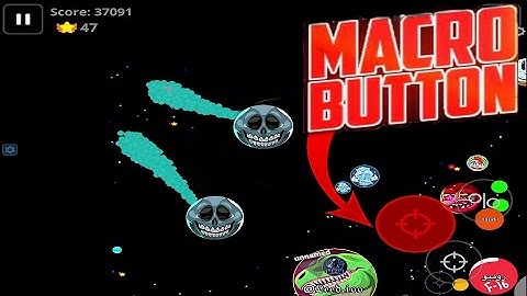 MACRO BUTTON - BEST DESTROYING TEAMS MOMENTS(AGAR.IO MOBILE)