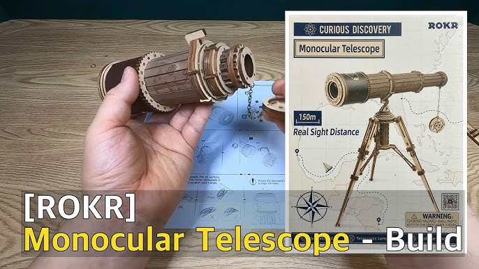 ROKR Telescope - 3D Wooden Puzzles