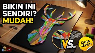 🔴 STRING ART “DEER”