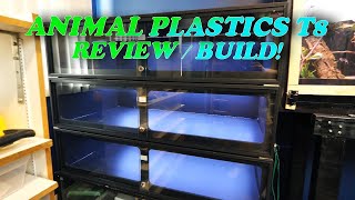 ANIMAL PLASTICS T8 ENCLOSURES - ASSEMBLE / REVIEW