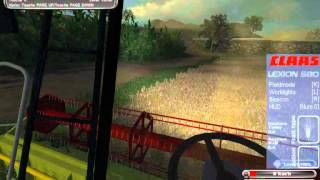 Moisson de l'orge sur ls 2011