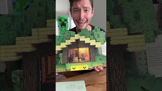 Thanks Minecraft for the sweet pop-up book! Diving into an adventure, one page at a time. 📖