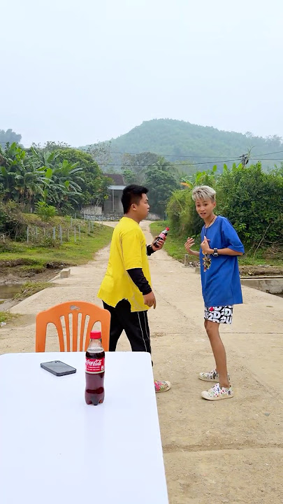 Coca-Cola Disappears and Reappears?#shorts #funny