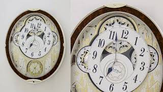 RHYTHM Magic Motion Clock 4MH447WU23