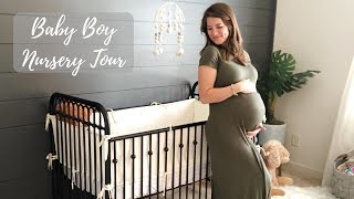 BABY NURSERY REVEAL \/\/ BABY BOY NURSERY TOUR 2020