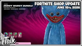 Fortnite Shop HUGGY WUGGY IS BACK & MORE! [June 15th, 2026] (Fortnite Chapter 7)