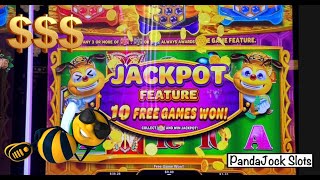 I got all 3 pot features on the new Lucky Honeycomb, Fortune Pots! screenshot 5