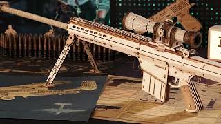 ROKRGEEK BARRETT M82A1 3D WOODEN MODEL screenshot 3