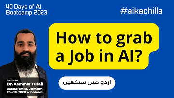 How to Get an Artificial Intelligence Job #aikachilla