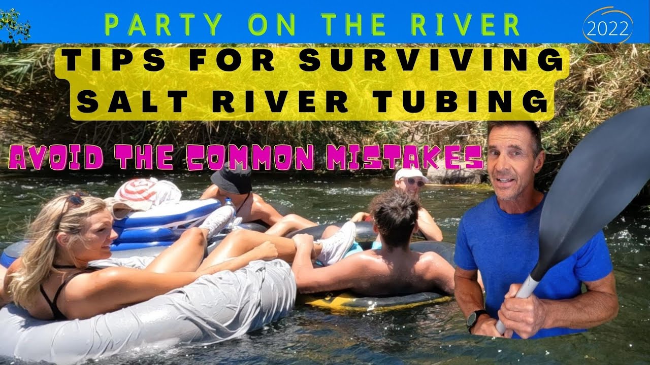 Party on the river, tubing on the salt.