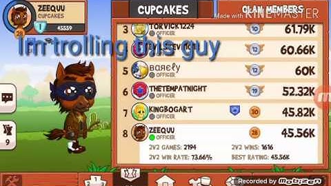 Noob get TROLLED into changing his name on  fun run arena