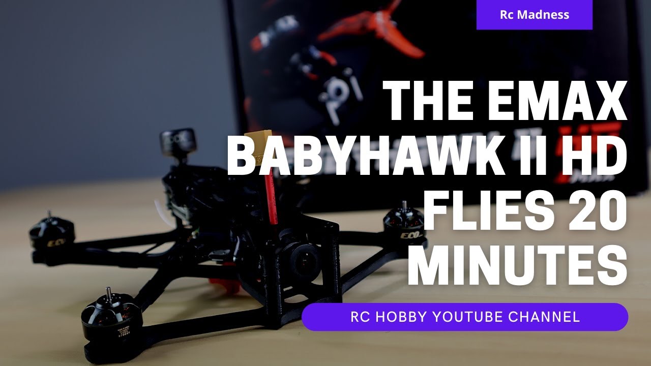 The Babyhawk II HD RTF is a superior and powerful drone