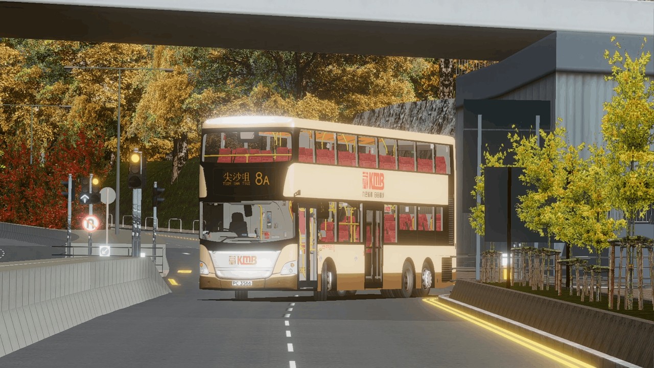 OMSI2 KMB 8A 黃埔花園↺尖沙咀 | ASU10 PC3566