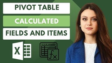 Master Excel Pivot Table Calculated Fields and Items - Full Guide #excel