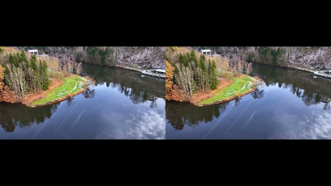 Австрия в 3D SBS 4K  Neufelden