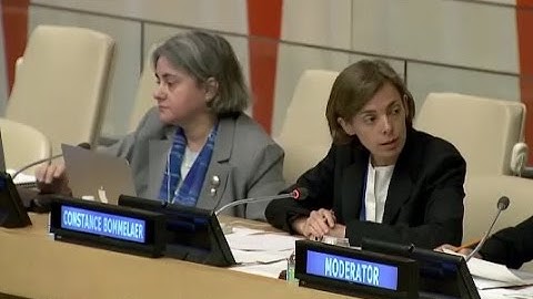 Remarks To The UN WSIS+10 Informal Interactive Stakeholder Consultation