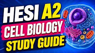HESI A2 Cell Biology Study Guide | Organelles DNA Mitosis Review #hesistudyguide