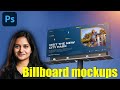How to Create Billboard Mockups in Adobe Photoshop | Easy Step-by-Step Tutorial In Tamil