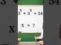Exponential math problem || Easy to solve. #shorts #shortsfeed #shortvideo #ytshorts #maths #asmr