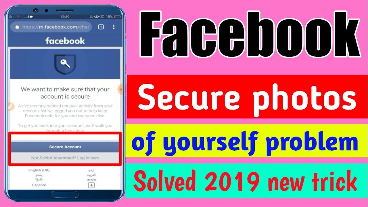 Facebook Photos of yourself problem solved | How to bypass photo upload yourself issue