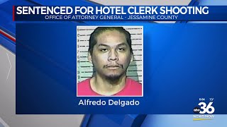 Man sentenced for shooting hotel clerk in Jessamine County