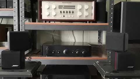 Bose Double Cube Red line Speaker