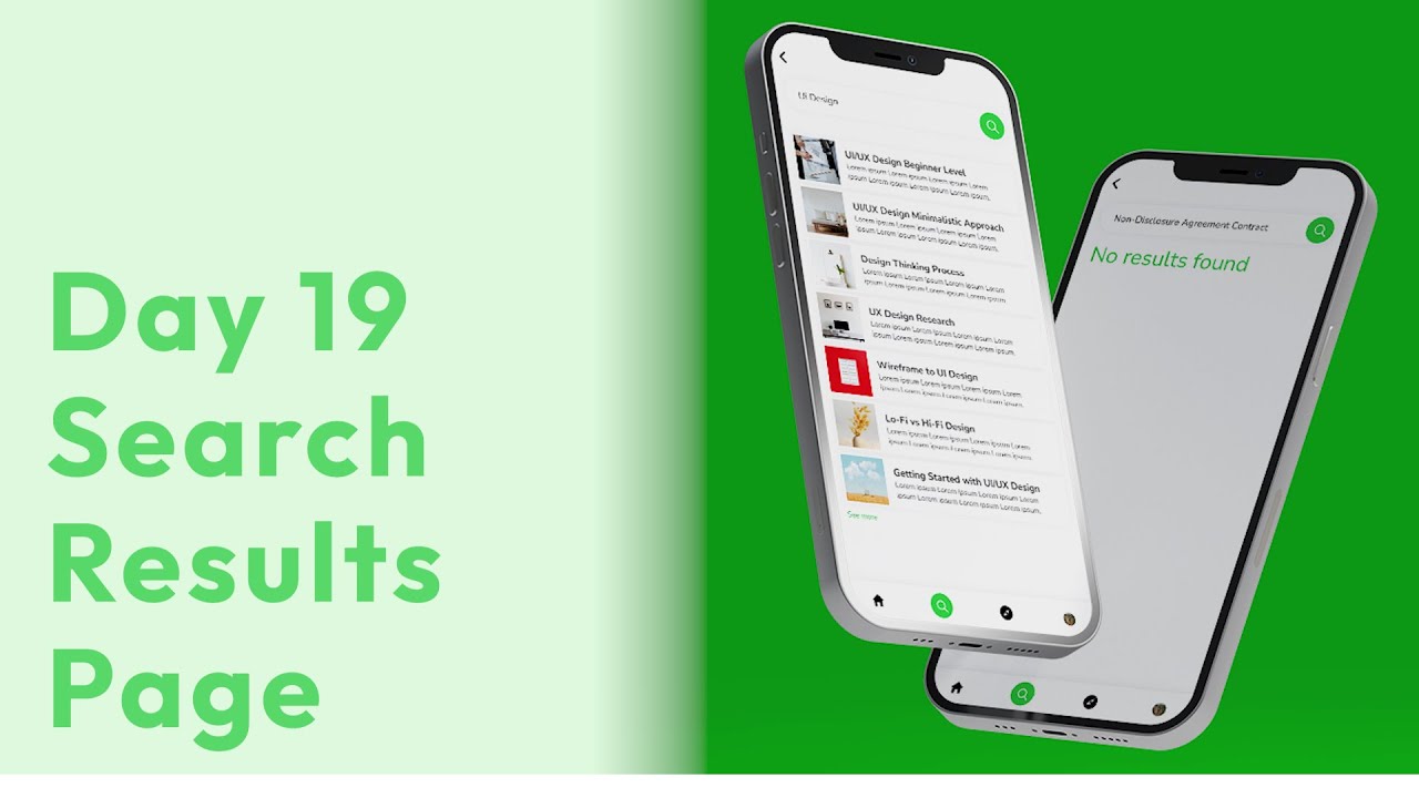 Day 19 of 50 Days Daily UI-Design Challenge | Creating Search Results Page | madebysunnypradhan
