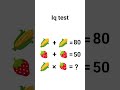 mathmatics puzzle question #maths #iqtes #mathpuzzle #sciencefacts #shorts