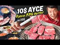 $10 All You Can Eat KOREAN BBQ BUFFET! Best CHEAP Korean BBQ Buffet!