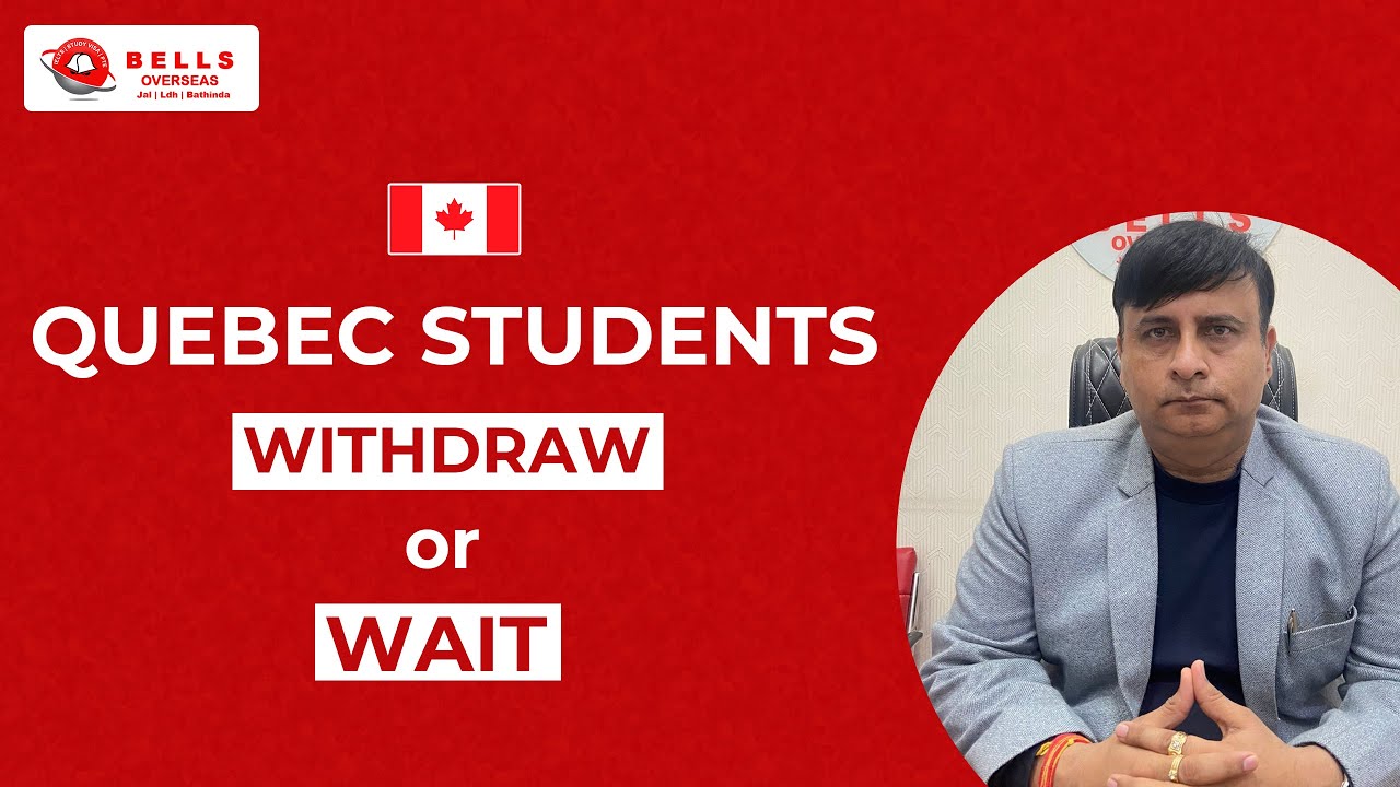 Quebec Students Should Withdraw or Wait | Quebec Update - YouTube