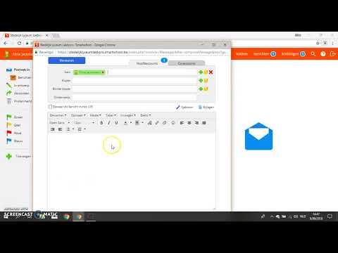 Hoe verstuur ik een zakelijke mail in Smartschool
